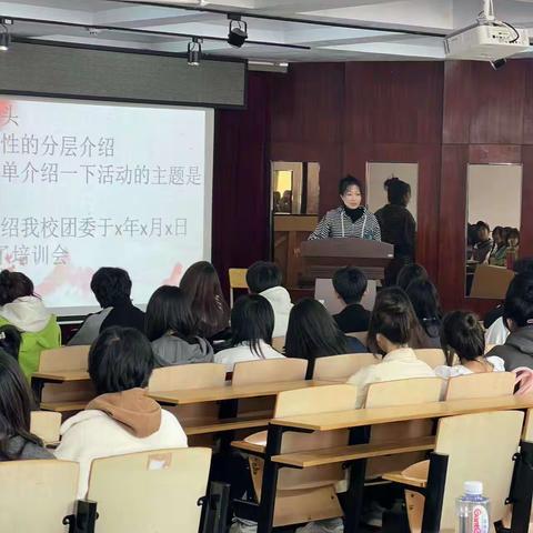 “共青团通化师范学院分院委员会工作培训会”主题活动