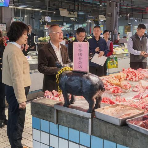 【南山局沙河所】南山局联同市局市场处和农管处赴华侨城综合市场督导元旦节前安全与文明城市创建工作