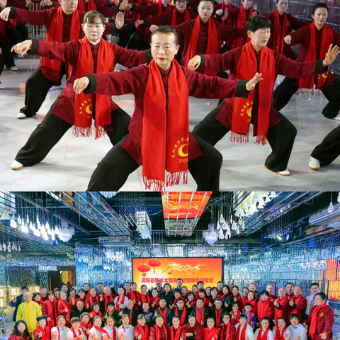 传承武术展风采，太极风华耀中都 ——凤阳县老体协陈式太极拳协会举行迎新春联谊会