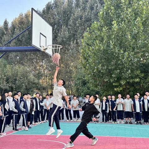 激情飞扬，青春无畏——定兴县术仁国学学校篮球赛