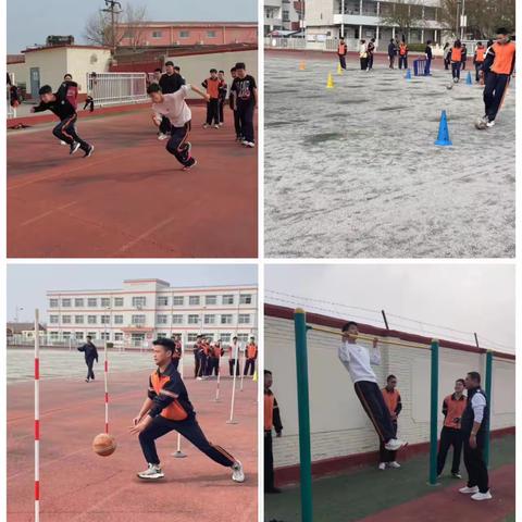 以测促练 备战中考———运河学校九年级中考体育模拟测试