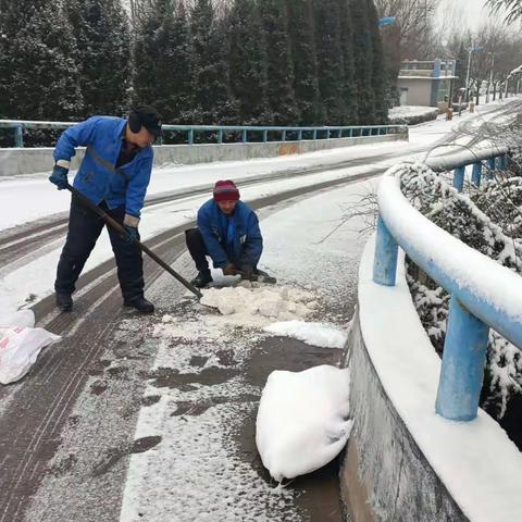 市环卫服务中心垃圾压缩转运队   干干净净迎春节  欢欢喜喜过大年