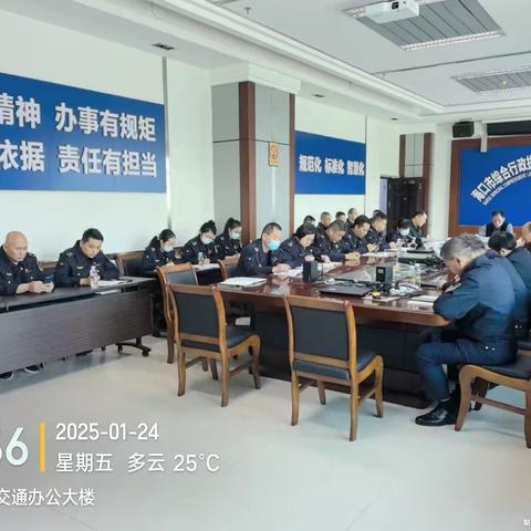 交通支队召开2024年度党组织书记抓基层党建工作述职评议会议