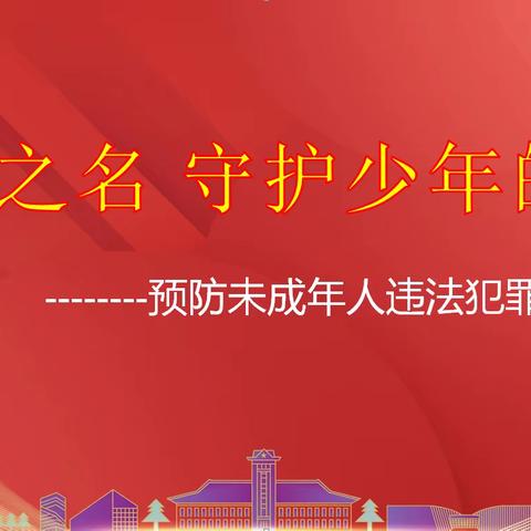 以法之名，守护少年的你-----杨津庄镇团委、司法所、网信办联合开展预防未成年人违法犯罪法治宣讲