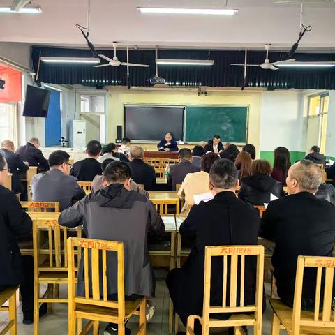 武安市大同中心校“校园餐”业务培训