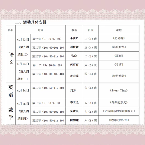 党建引领显匠心 以课促教共成长 钦州市第三十五小学2024年春季学期师傅展示课活动