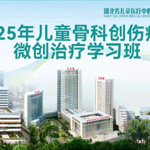 以技为擎，共筑儿童骨骼健康未来——2025年武汉儿童医院骨科创伤疾病微创治疗学习班圆满落幕