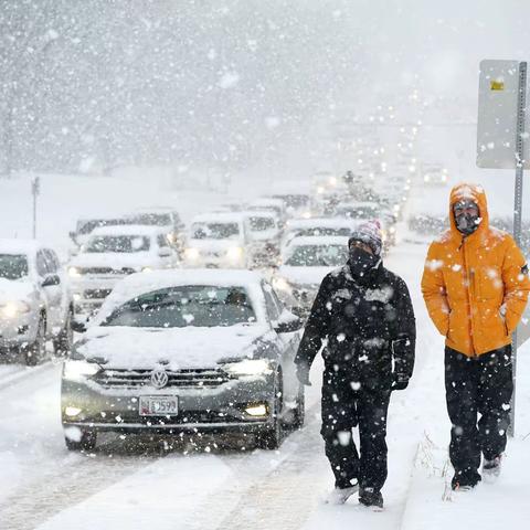 国富镇中心学校 防范低温、雨雪天气安全教育致家长一封信