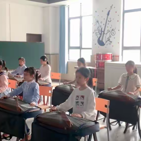 长塘里第三小学古筝社团 招生了