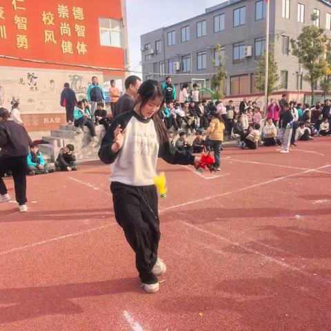 阳光体育强体魄 冬季三项显身手——汴塘镇中心小学体育赛事活动