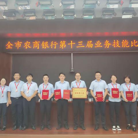 喜报！临朐农商行获全市技术比赛第二名！