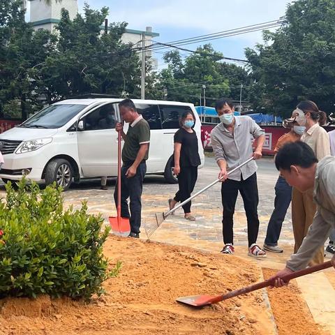 区卫健委到庄大村持续开展“清洁环境卫生 灭蚊防病”爱国卫生专项整治活动