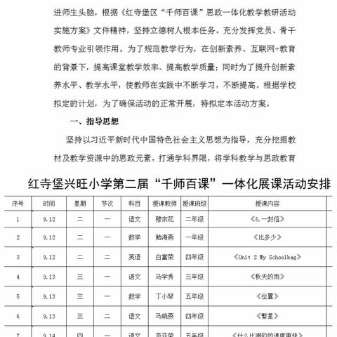 研课中学习   磨课中提升                   ﻿——记“千师百课”兴旺小学展课活动