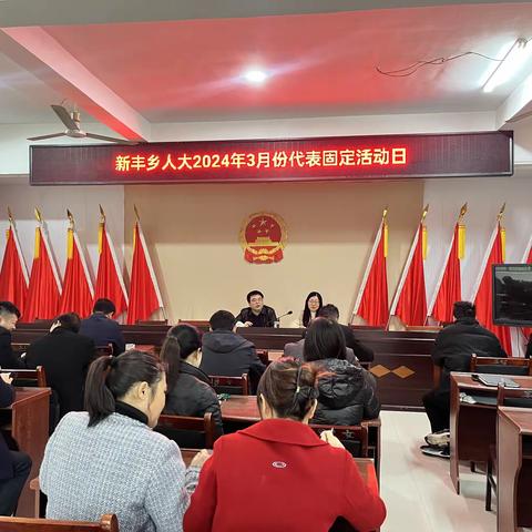 新丰乡2024年3月份人大代表固定活动日