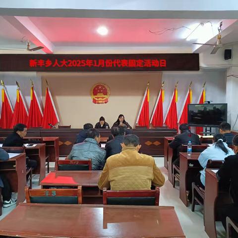 新丰乡2025年1月份人大代表固定活动日