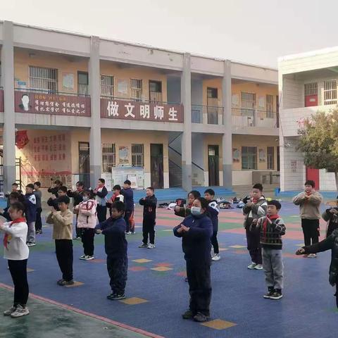 殷都区曲沟镇北曲沟小学武术社团