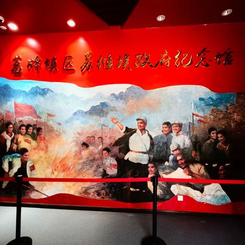 陕西师范大学老教授协会（老科协分会）组织教师到蓝田红色基地考察学习