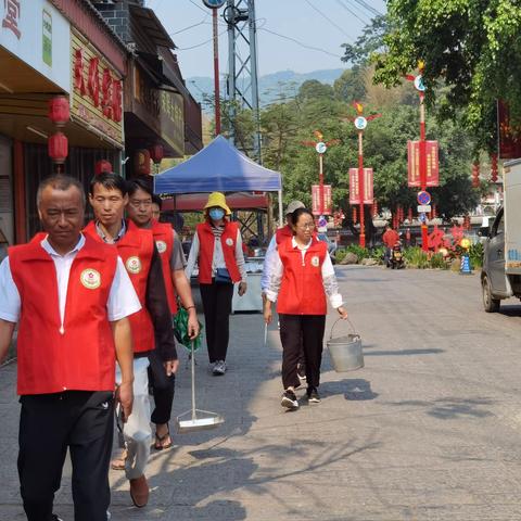 守一方水土 护一域清流——磨黑镇第一小学开展清理河道 志愿服务活动