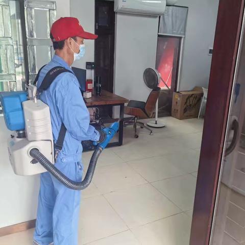 2020年4月7日婚纱摄影基地场馆运动会应急消杀服务工作简报