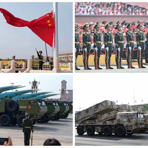 师生共观阅兵盛典，同抒爱国情怀