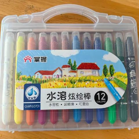 Hello'油画棒--我帮苹果🍎宝宝穿衣服