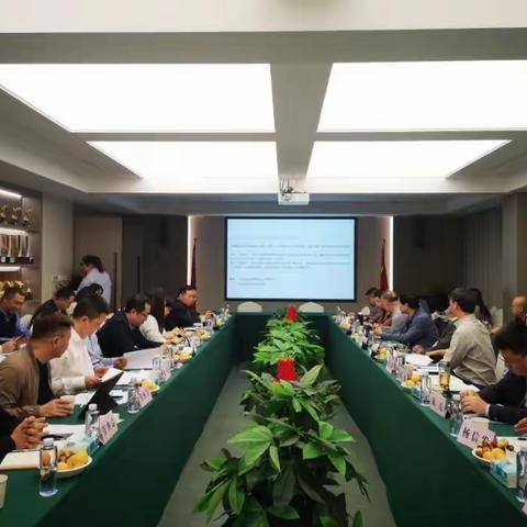 中筑红昌宏董事长黄祝清参加湖北省建筑装饰协会2023年第四次会长办公会