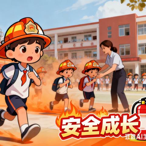 消防“实战”走进校园，安全意识扎根心间——沙窝镇尚庄小学消防演练纪实