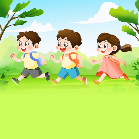 幼儿园中班春日踏青