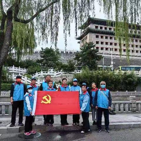 庆祝国庆节的志愿服务花絮（二）