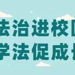 “法治进校园，学法促成长”——寿安中心小学开展法治进校园活动