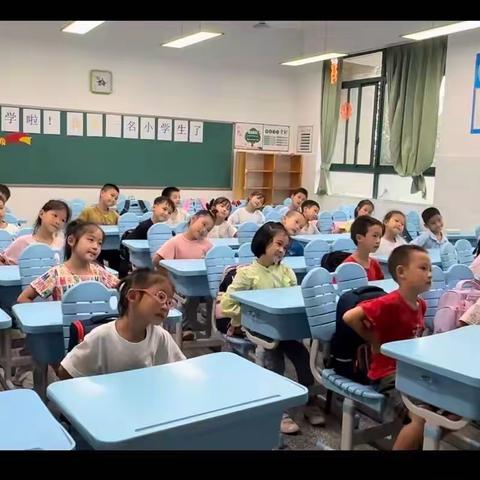 梨塘小学第一次课桌舞课堂反馈