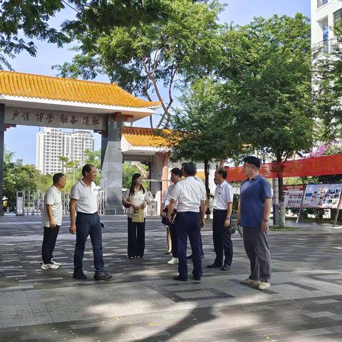 法治进校园，护航助成长——市委政法委开展海南中学三亚学校法治副校长调研工作