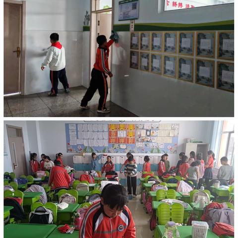 崇劳动之美 创洁净校园——苏尼特左旗第一小学开展卫生大扫除活动