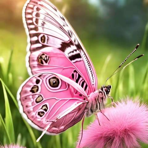 《美丽的蝴蝶》                               —雁行幼儿园  中二班