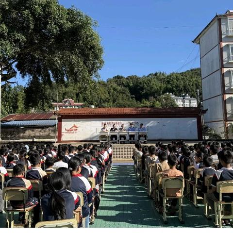法进校园  护航成长——景信乡中心完小开展预防校园欺凌活动
