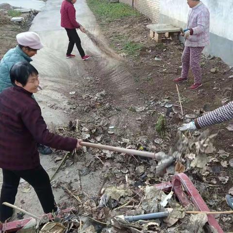 环境勤整治，家园换新颜