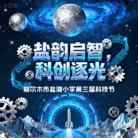 格尔木市盐湖小学 ‍第三届科技节活动开始啦！