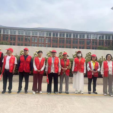 “爱心护学岗，共筑平安路” ——﻿召陵区实验中学小学部 一（7）班护学岗