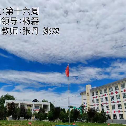 校园点滴｜淳化县秦河中心小学第十六周工作总结