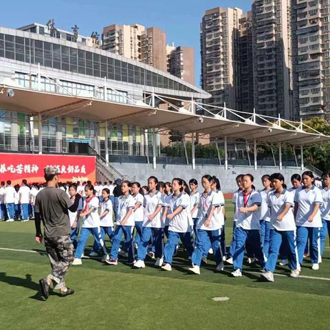 “不负青春，扬帆起航”雅礼雨花中学一2311班军训记录