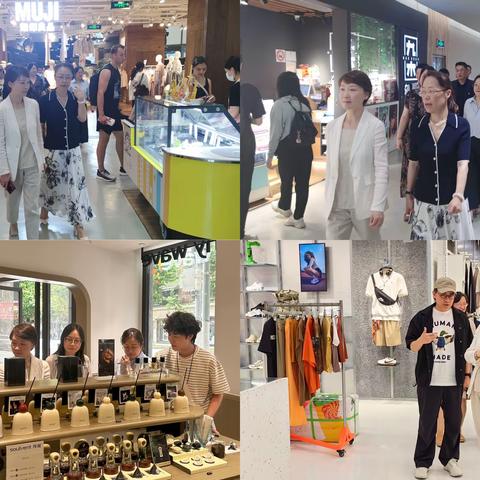 百联股份党委书记、董事长张申羽一行赴淮海路商圈开展调研