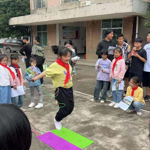 贯塘九年一贯制学校“寻梦而行 向阳生长”心理健康主题游园活动