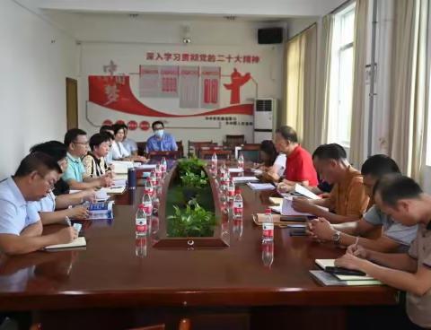省生态环境厅专家组到我县开展医疗污水处理设施补齐短板调研帮扶工作