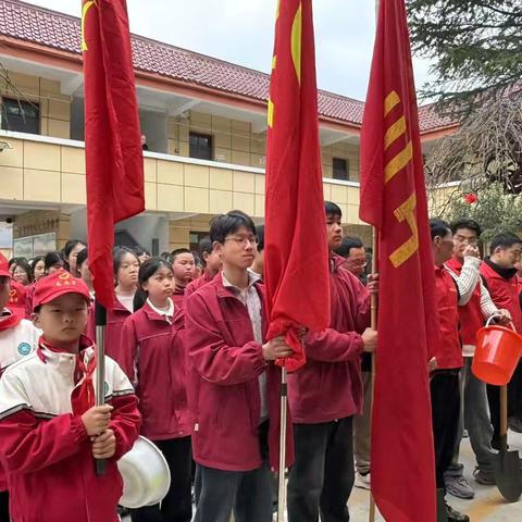 植绿护绿守初心 立德树人担使命——照川中学2026年义务植树活动纪实