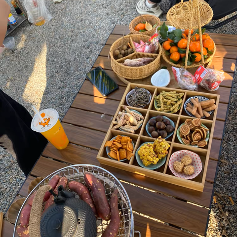 蛇年～家庭的烧烤及围炉煮茶