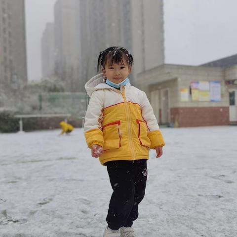 “幼”见大雪                    邂逅暖冬