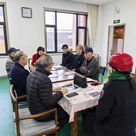 新华街离退休干部党支部开展十一月份主题党日活动