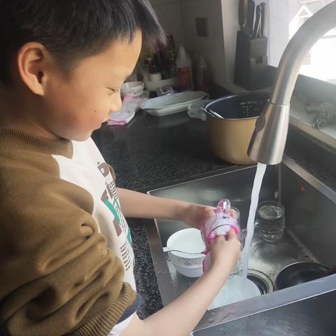 玉兔辞旧春华启，龙腾新春气象新---后江民族小学306班 蓝辰阳