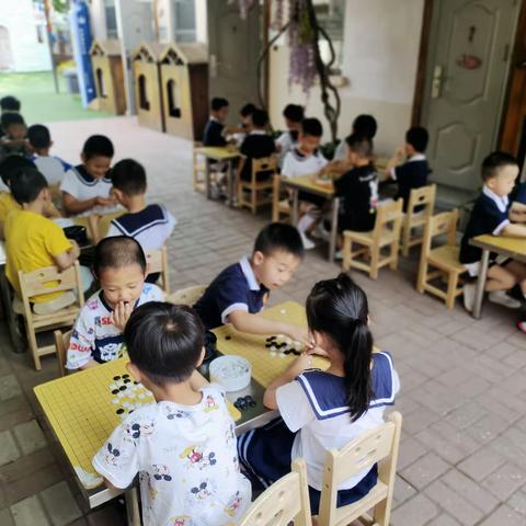 育德幼儿园上半学期围棋比赛