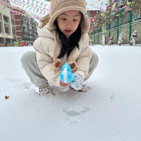 幼儿园的冬日惊喜❄️